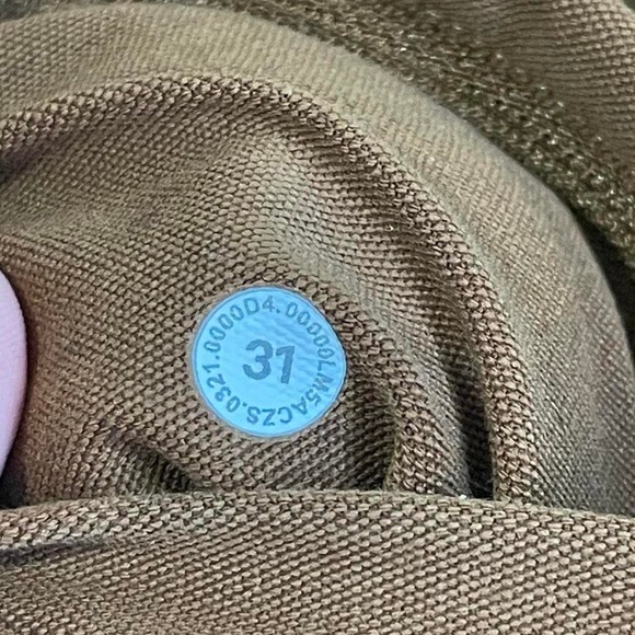 Lululemon Pants Mens 31 Brown ABC Skinny Warpstream Stretch Pockets Active - Picture 6 of 8